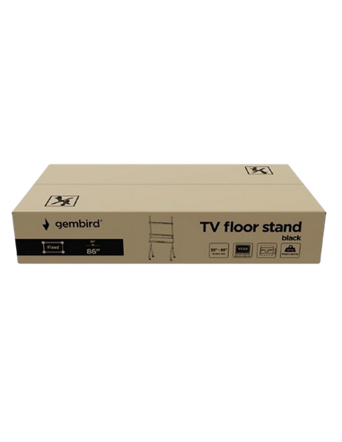 Suport birou pentru monitoare Gembird TVS-86F-02, Negru