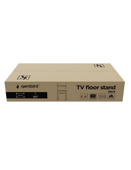 Suport birou pentru monitoare Gembird TVS-86F-02, Negru