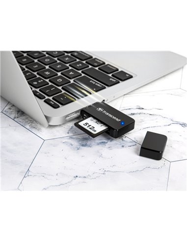 Кардридер Transcend TS-RDF5, USB Type-A, Чёрный