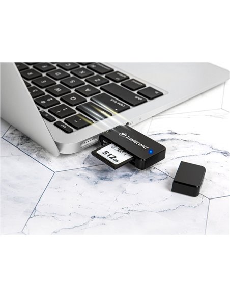 Кардридер Transcend TS-RDF5, USB Type-A, Чёрный