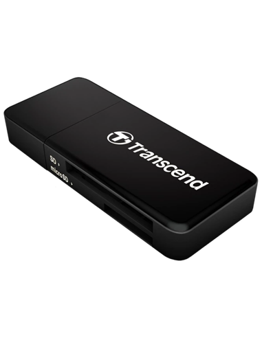 Cititor de carduri Transcend TS-RDF5, USB Type-A, Negru