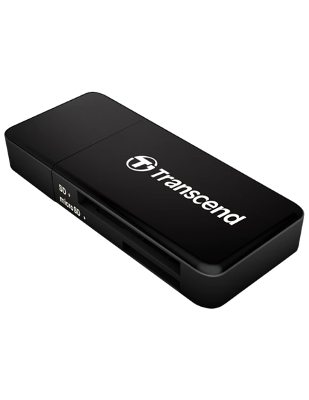 Cititor de carduri Transcend TS-RDF5, USB Type-A, Negru