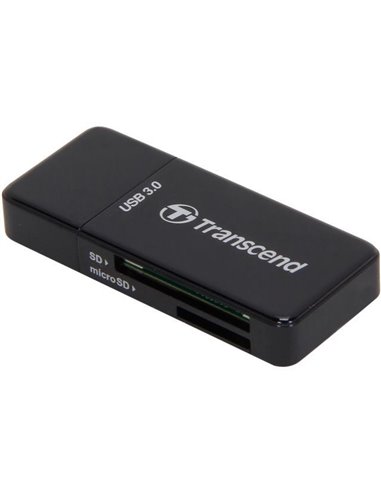 Cititor de carduri Transcend TS-RDF5, USB Type-A, Negru