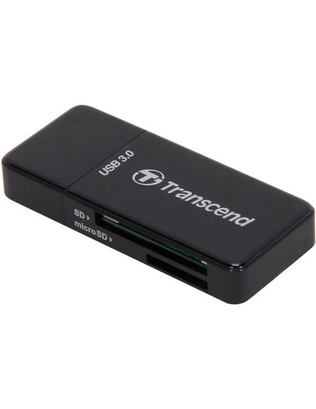 Cititor de carduri Transcend TS-RDF5, USB Type-A, Negru