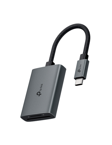Кардридер TP-LINK UA430C, USB Type-C, Серый