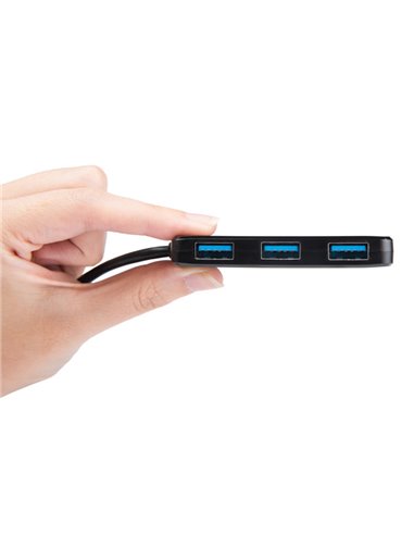 USB-концентратор Transcend HUB2, Чёрный