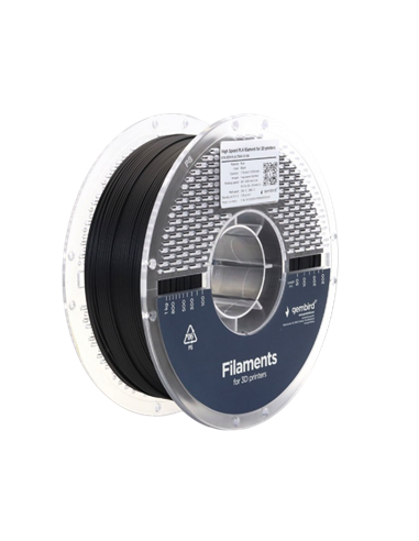 Filament pentru imprimantă 3D Gembird 3DP-PLA1.75HY-01-BK, PLA, Negru, 1.75 mm, 1kg