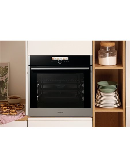Электрический духовой шкаф Gorenje BOP 798 S54X, Серебристый