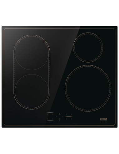 Plită cu inducție Gorenje GI6421CLBSC, Negru