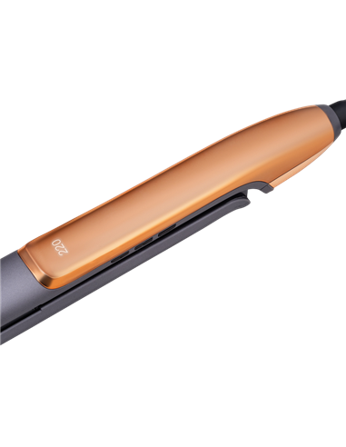 Placă de îndreptat părul Polaris Tourmaline PROF PHSS 2098TTi, Negru | Auriu