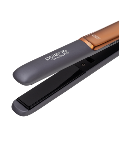 Placă de îndreptat părul Polaris Tourmaline PROF PHSS 2098TTi, Negru | Auriu