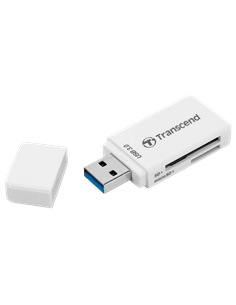 Cititor de carduri Transcend TS-RDF5, USB Type-A, Alb