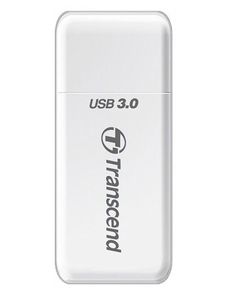 Cititor de carduri Transcend TS-RDF5, USB Type-A, Alb