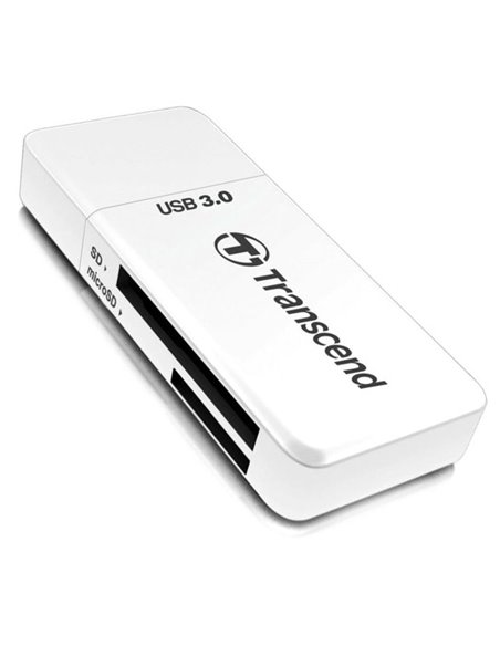 Cititor de carduri Transcend TS-RDF5, USB Type-A, Alb