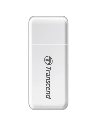 Cititor de carduri Transcend TS-RDF5, USB Type-A, Alb