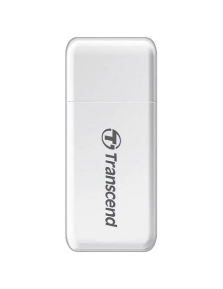 Cititor de carduri Transcend TS-RDF5, USB Type-A, Alb