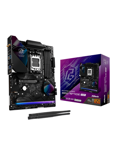Placă de bază ASRock B850 Riptide WiFi, AM5, AMD B850, ATX