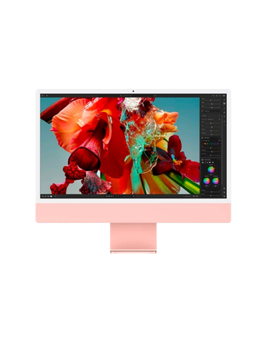 Computer All-in-One Apple iMac A2873, 24", M3 with 8-core CPU and 10-core GPU, 8GB/512GB, macOS Sonoma, Roz