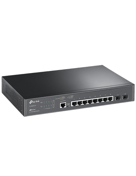 Сетевой коммутатор TP-LINK TL-SG3210, 8x 10/100/1000 Мбит/с