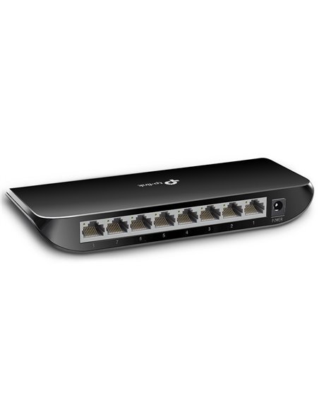 Сетевой коммутатор TP-LINK TL-SG1008D, 8x 10/100/1000 Мбит/с