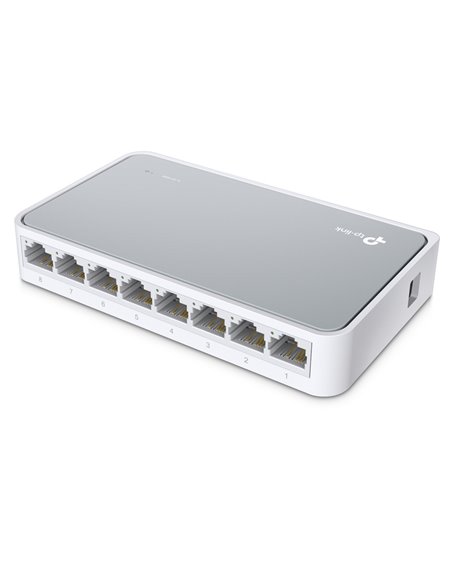 Switch de rețea TP-LINK TL-SF1008D, 8x 10/100 Mbps