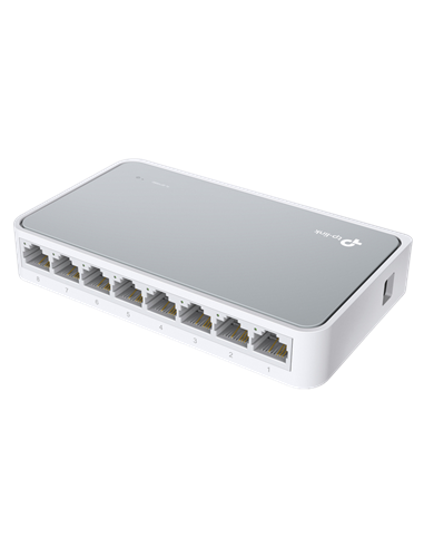 Switch de rețea TP-LINK TL-SF1008D, 8x 10/100 Mbps