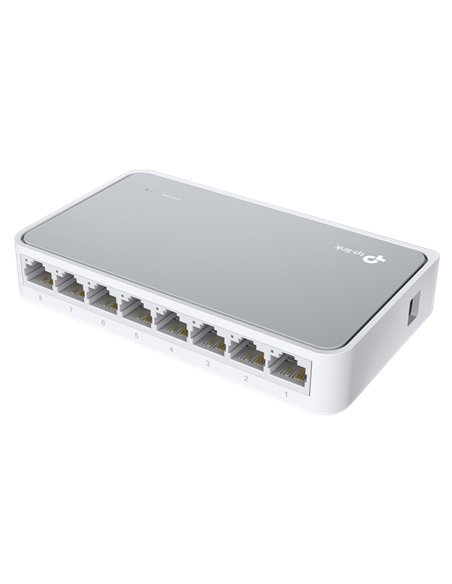 Switch de rețea TP-LINK TL-SF1008D, 8x 10/100 Mbps