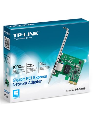 Adaptor reţea Gigabit PCI Express TG-3468 TP-LINK 