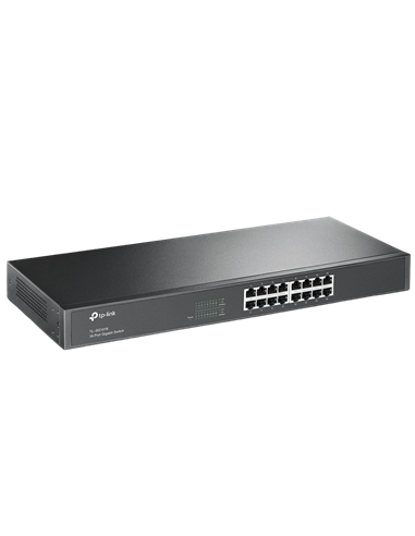 Switch de rețea TP-LINK TL-SG1016, 16x 10/100/1000 Mbps