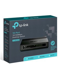 Switch de rețea TP-LINK TL-SF1016D, 16x 10/100 Mbps 2