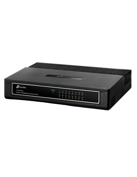 Switch de rețea TP-LINK TL-SF1016D, 16x 10/100 Mbps