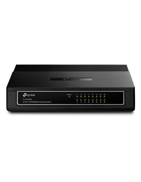 Switch de rețea TP-LINK TL-SF1016D, 16x 10/100 Mbps