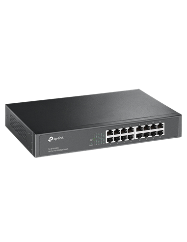 Switch de rețea TP-LINK TL-SF1016DS, 16 x 10/100Mbps