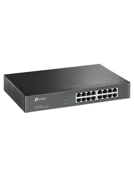 Switch de rețea TP-LINK TL-SF1016DS, 16 x 10/100Mbps