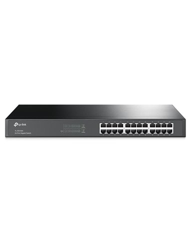 Сетевой коммутатор TP-LINK TL-SG1024, 24x 10/100/1000 Мбит/с