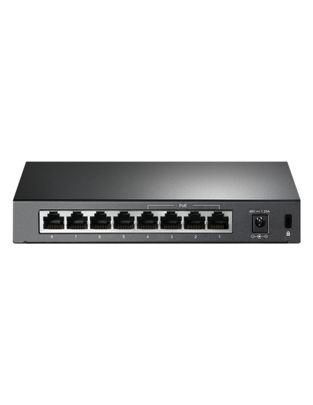 PoE коммутатор TP-LINK TL-SF1008P, 4x IEEE 802.3af/at