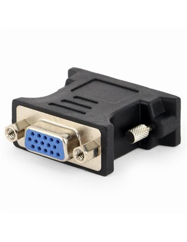 Adaptor Video Cablexpert A-DVI-VGA-BK, DVI-I (M) - VGA D-Sub (F), Negru