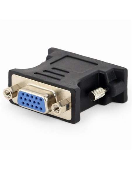 Adaptor Video Cablexpert A-DVI-VGA-BK, DVI-I (M) - VGA D-Sub (F), Negru