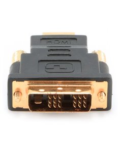 Видеоадаптер Cablexpert A-HDMI-DVI-1, HDMI (M) - DVI-I (M), Чёрный 2