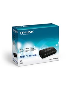 Modem ADSL TP-LINK TD-8616, ADSL/ADSL2/ADSL2 + până la 24 Mbps, Negru 2