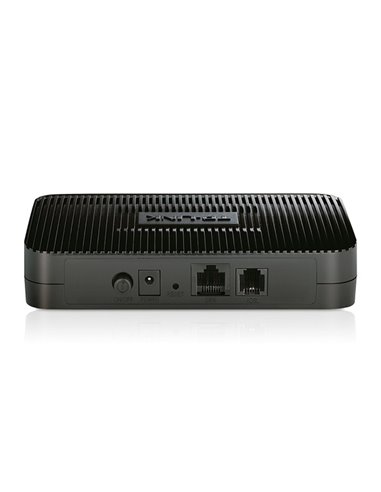 ADSL Модем TP-LINK TD-8616, ADSL/ADSL2/ADSL2 + до 24 Мбит/с, Чёрный