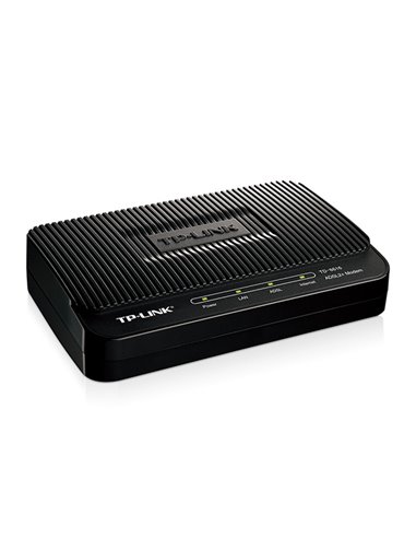 ADSL Модем TP-LINK TD-8616, ADSL/ADSL2/ADSL2 + до 24 Мбит/с, Чёрный