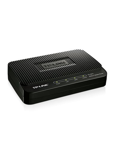 ADSL Модем TP-LINK TD-8816, ADSL/ADSL2/ADSL2 + до 24 Мбит/с, Чёрный