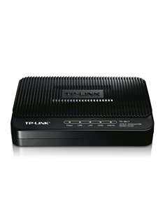 Modem ADSL TP-LINK TD-8817, ADSL/ADSL2/ADSL2 + până la 24 Mbps, Negru 2