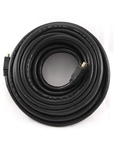 Видео кабель Cablexpert CC-HDMI4-15M, HDMI (M) - HDMI (M), 15м, Чёрный