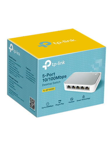 Switch de rețea TP-LINK TL-SF1005D, 5x 10/100 Mbps