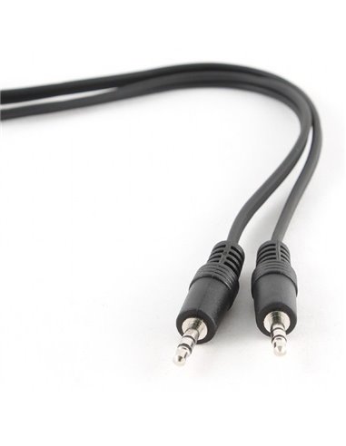 Аудиокабель Cablexpert CCA-404-5M, 3.5mm 3-pin (M) - 3.5mm 3-pin (M), 5м, Чёрный