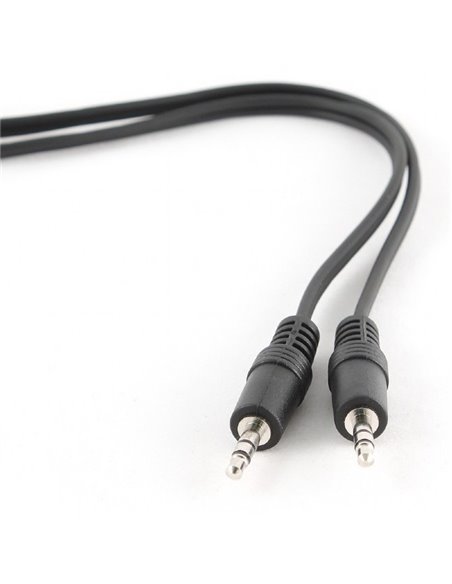 Аудиокабель Cablexpert CCA-404-5M, 3.5mm 3-pin (M) - 3.5mm 3-pin (M), 5м, Чёрный