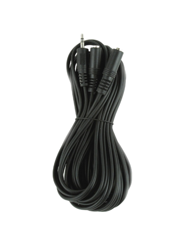 Аудиокабель Cablexpert CCA-415, 3.5mm 3-pin (M) - 2x 3.5mm 3-pin (F), 5м, Чёрный