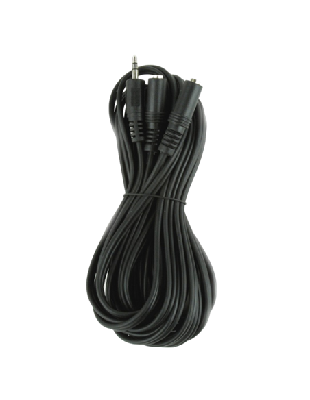 Аудиокабель Cablexpert CCA-415, 3.5mm 3-pin (M) - 2x 3.5mm 3-pin (F), 5м, Чёрный